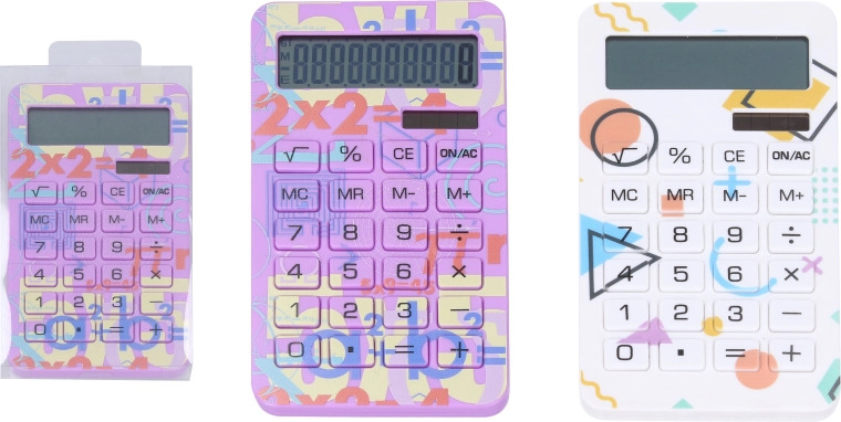 Calculadora VECTOR con alimentación dual (10 dígitos)