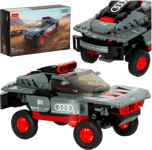 Juego de construcción Audi RS Q e-tron a escala 1:30