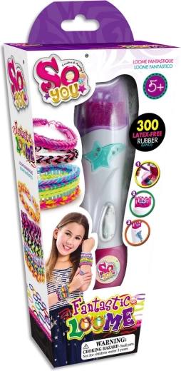 Tasia kit de trenzado para hacer pulseras con gomitas – 300 uds sin látex