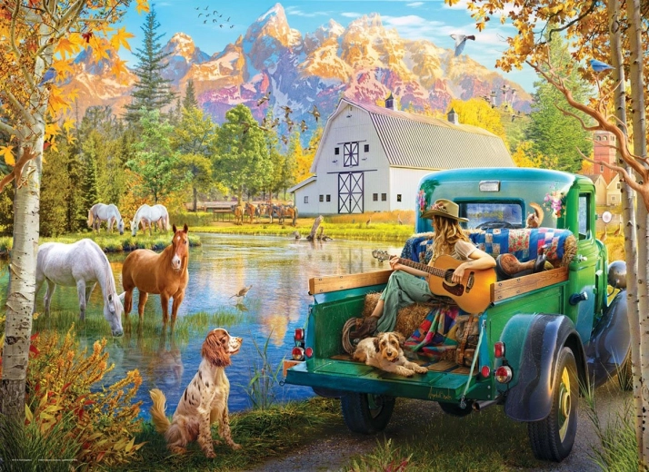 Puzzle Lago Cantante 1000 piezas EUROGRAPHICS