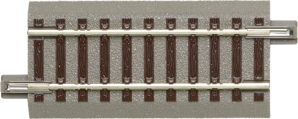 Roco geoLINE vía recta con lecho 76,5 mm