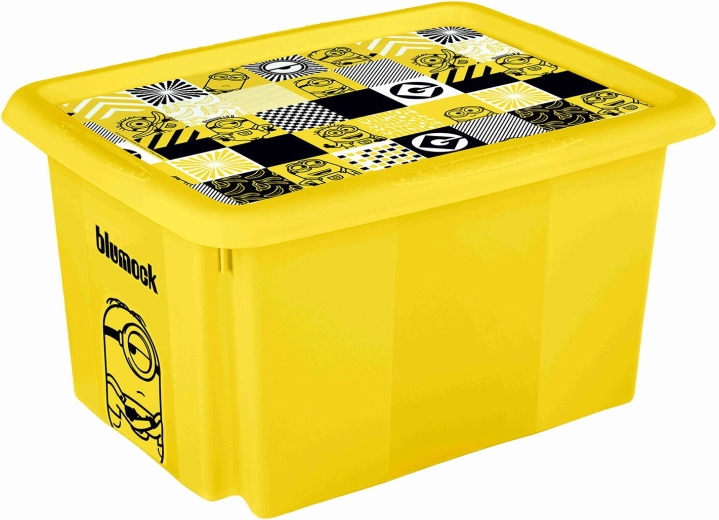 Caja de almacenamiento MIMONI con tapa 15 l