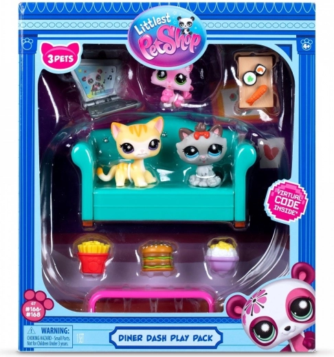 Littlest Pet Shop set merienda con gatitos – paquete de juego