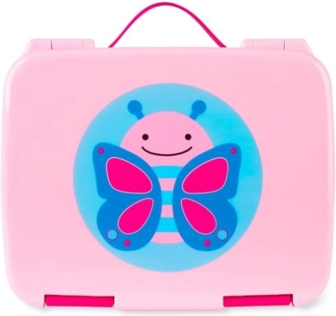 Caja bento para almuerzo Skip Hop Zoo Mariposa