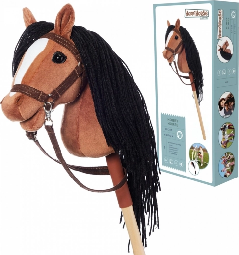 Hobby Horse HOPPIHORSE A4 cabeza marrón