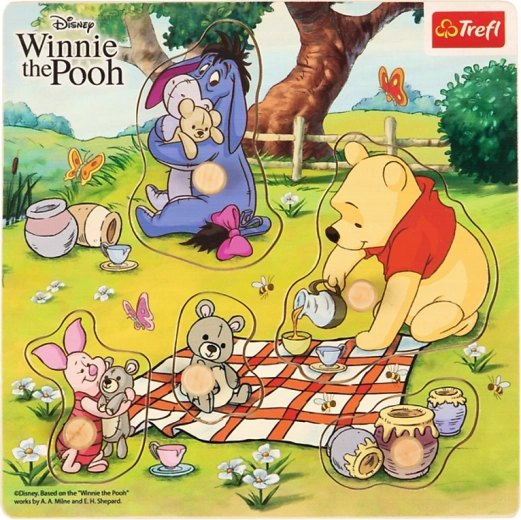 Encaje de madera WINNIE THE POOH