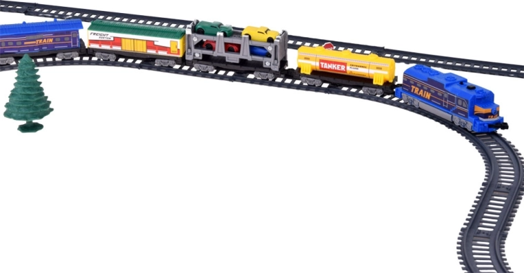 Locomotora eléctrica con 2 velocidades y luz