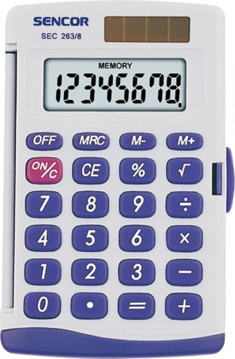 Calculadora de bolsillo SEC 263/8