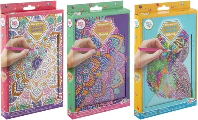 Grafix pintura con diamantes – cuaderno A5 Mandala