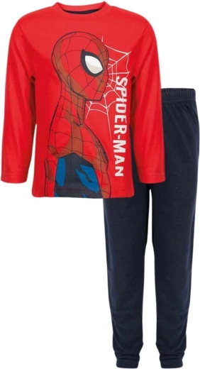 Pijama infantil de Spider-Man roja y azul marino