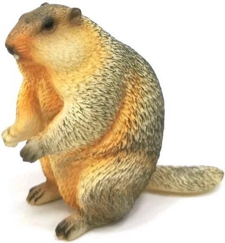 Figura de marmota de 6,5 cm