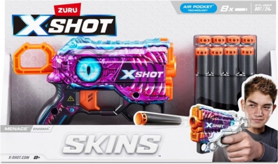 X-Shot Skins Menace bláster de espuma de ZURU