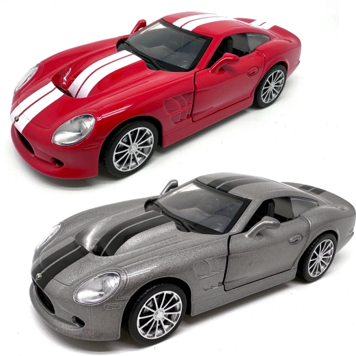 Modelo metálico de coche Shelby Series Two a escala 1:43 - 1 unidad