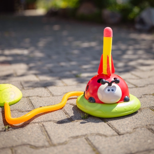 Lanzador de cohetes de aire sin pilas