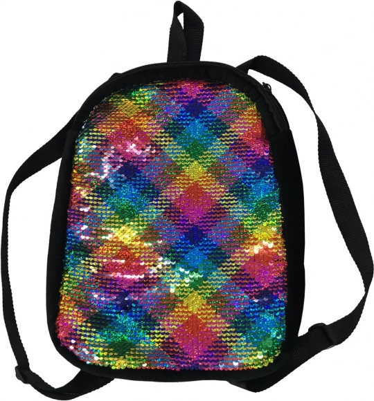 Mochila con lentejuelas