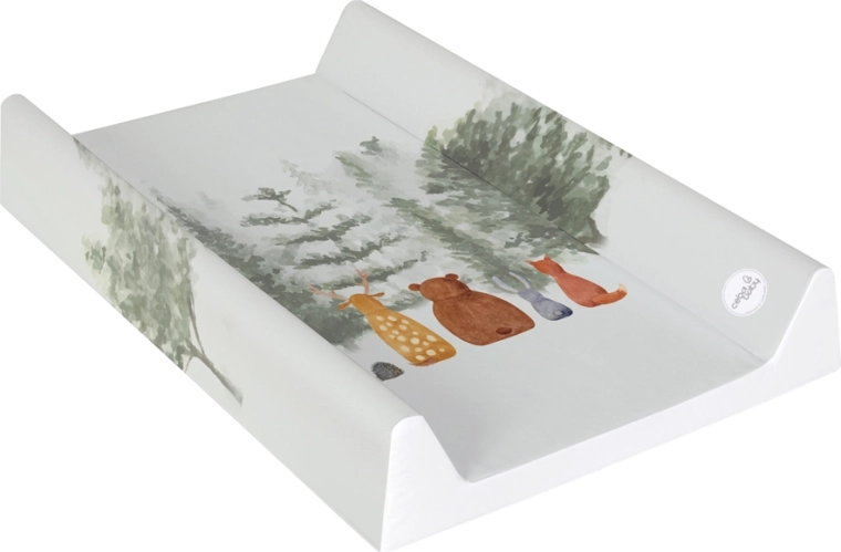 Ceba Baby cambiador acolchado perfilado 50 × 70 cm basic forest companions