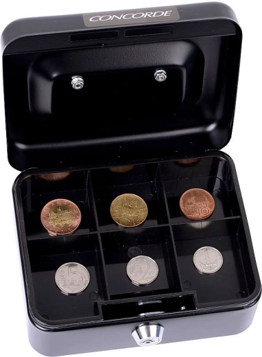 Práctica bandeja para monedas