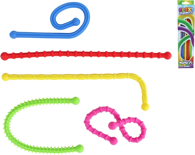 Flexi espaguetis – varillas flexibles para crear 25,5 cm (5 uds)