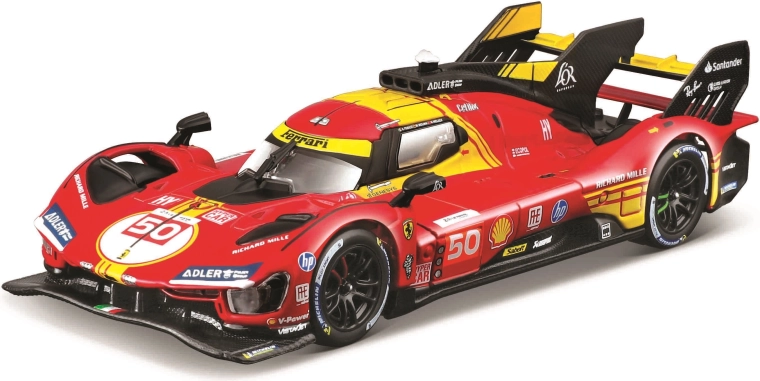 Bburago Ferrari 499P 1:43 24h Le Mans 2024 en hardcase