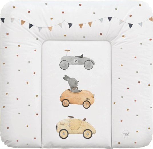 Ceba Baby cambiador blando para cómoda basic bunny driver 75 × 72 cm