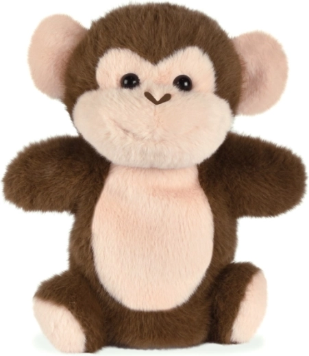 Doudou Histoire d'Ours peluche marioneta de mono marrón 24 cm