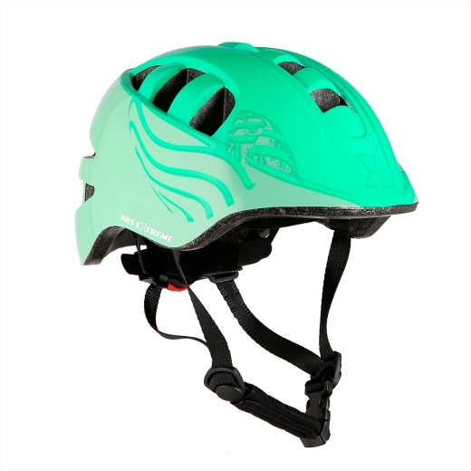 Casco NILS EXTREME MTW08 – casco freestyle verde para bicicleta, patines y patinete