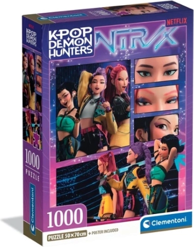 Puzzle Clementoni K-Pop Demon Hunters 1000 piezas