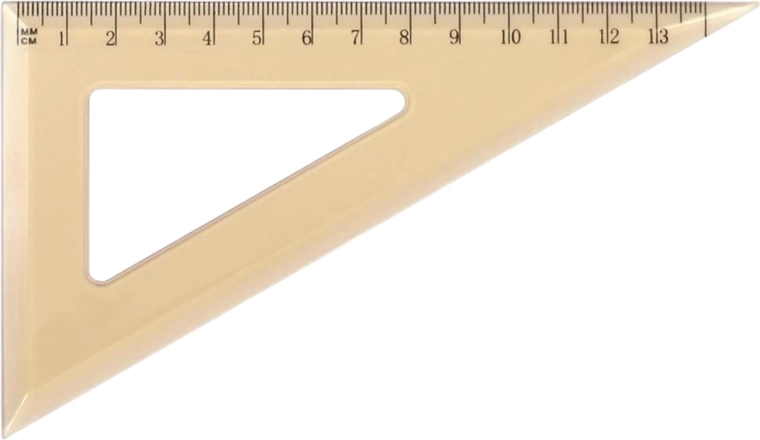 Escuadra escolar GRAND 13,5 cm - 1 pieza