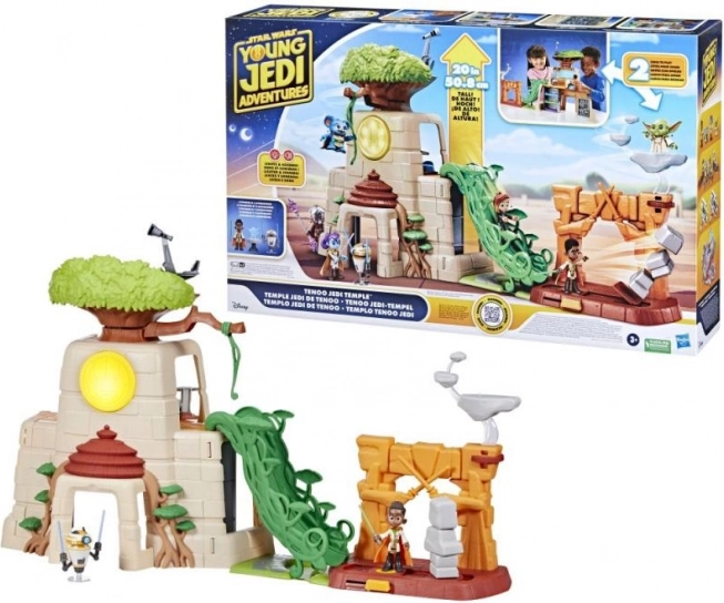 Set de juego STAR WARS Tenoo Jedi Temple – templo Jedi con luces y sonidos