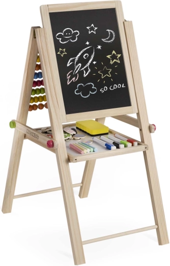 Pizarra extraíble y plegado sencillo