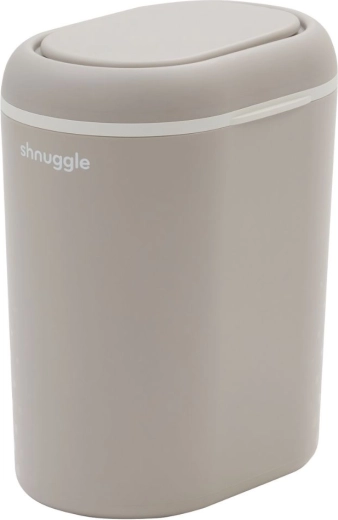 Shnuggle Eco Touch cubo para pañales taupe