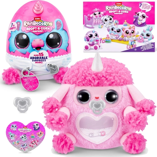 Rainbocorns Adopt-A-Corn Surprise peluche sorpresa de ZURU