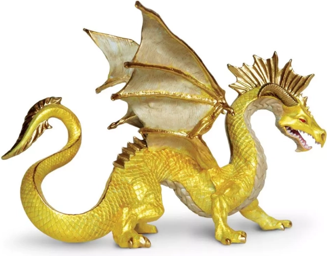 Safari Ltd. figura de dragón dorado