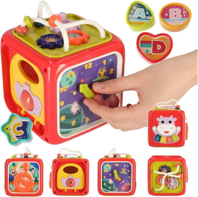 Cubo interactivo educativo para niños