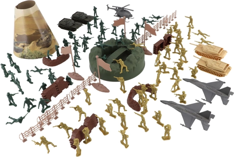 110 piezas para acción sin fin