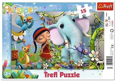 Puzzle TREFL WISSPER: melodía de la amistad 15 piezas