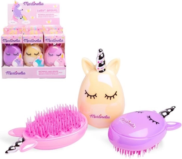 Martinelia cepillo desenredante para el cabello Unicornio - 1 unidad