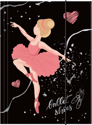Carpeta Derform para cuadernos bailarina A4 con goma elástica
