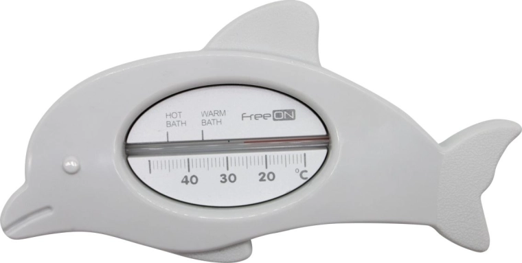 Freeon termómetro para el agua Grey