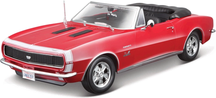 Maisto Chevrolet Camaro SS 396 convertible rojo 1:18