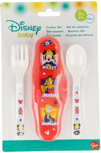 Cubiertos con estuche Mickey - 1 pieza
