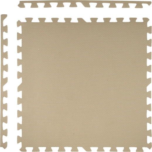 Puzle modular de 60 × 60 cm con bordes