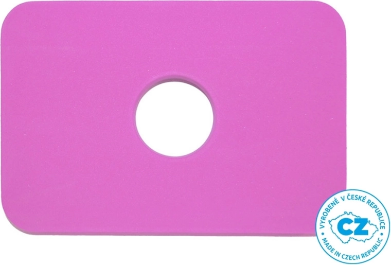 Tabla de natación rectangular rosa