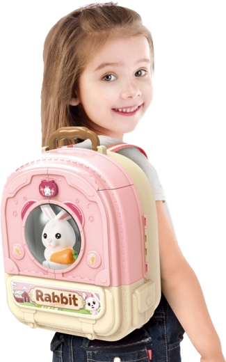 Una mochila que se convierte en un mundo de juego