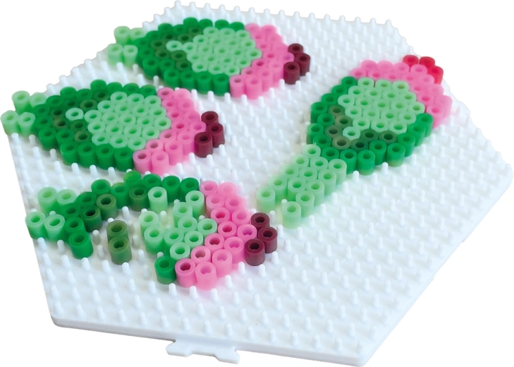 Placa hexagonal estable con clavijas