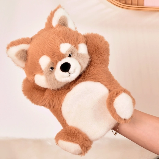 Histoire d’Ours peluche marioneta Panda roja 24 cm