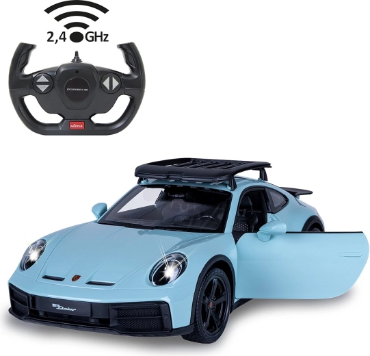 Coche RC Porsche 911 Dakar 1:14 verde