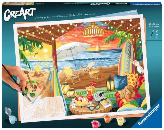 Pintura por números CreArt Premium – playa