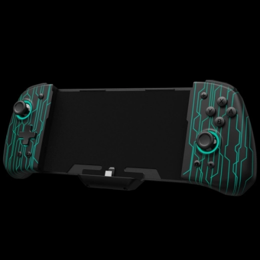 FUNLAB Luminpad Gripcon inalámbrico para Nintendo Switch y Switch OLED Cybermecha