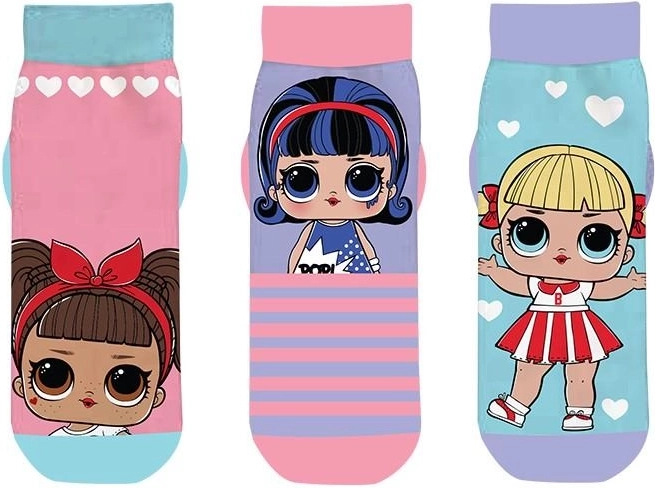 Calcetines tobilleros LOL Surprise - 3 pares